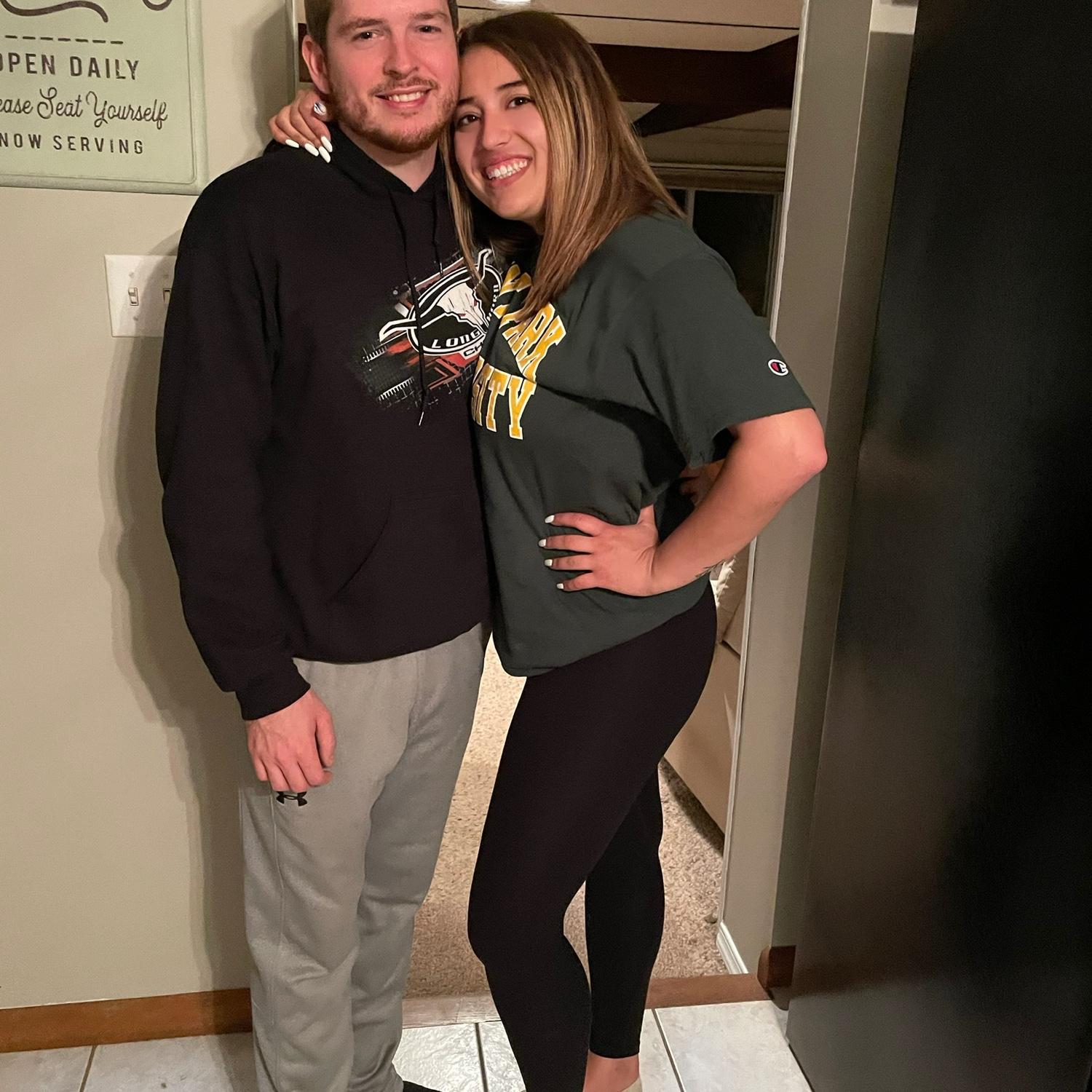 Our very first photo together!