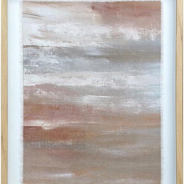 Victoria Bella FT24A/A Framed Tapestry - Meadow Abstract 24" x 30", Wall hanging, Modern art print
