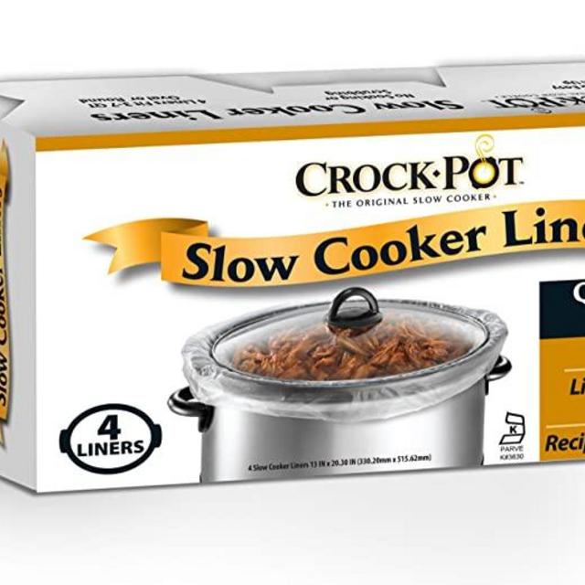Crock Pot Slow Cooker Liners, 24 Liners (6 packs of 4 count)