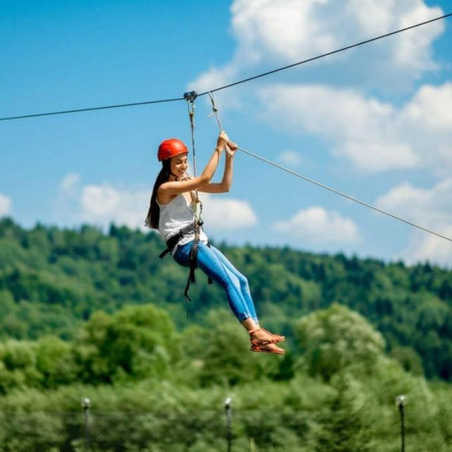 Zip line course for two in Ensenada, MX