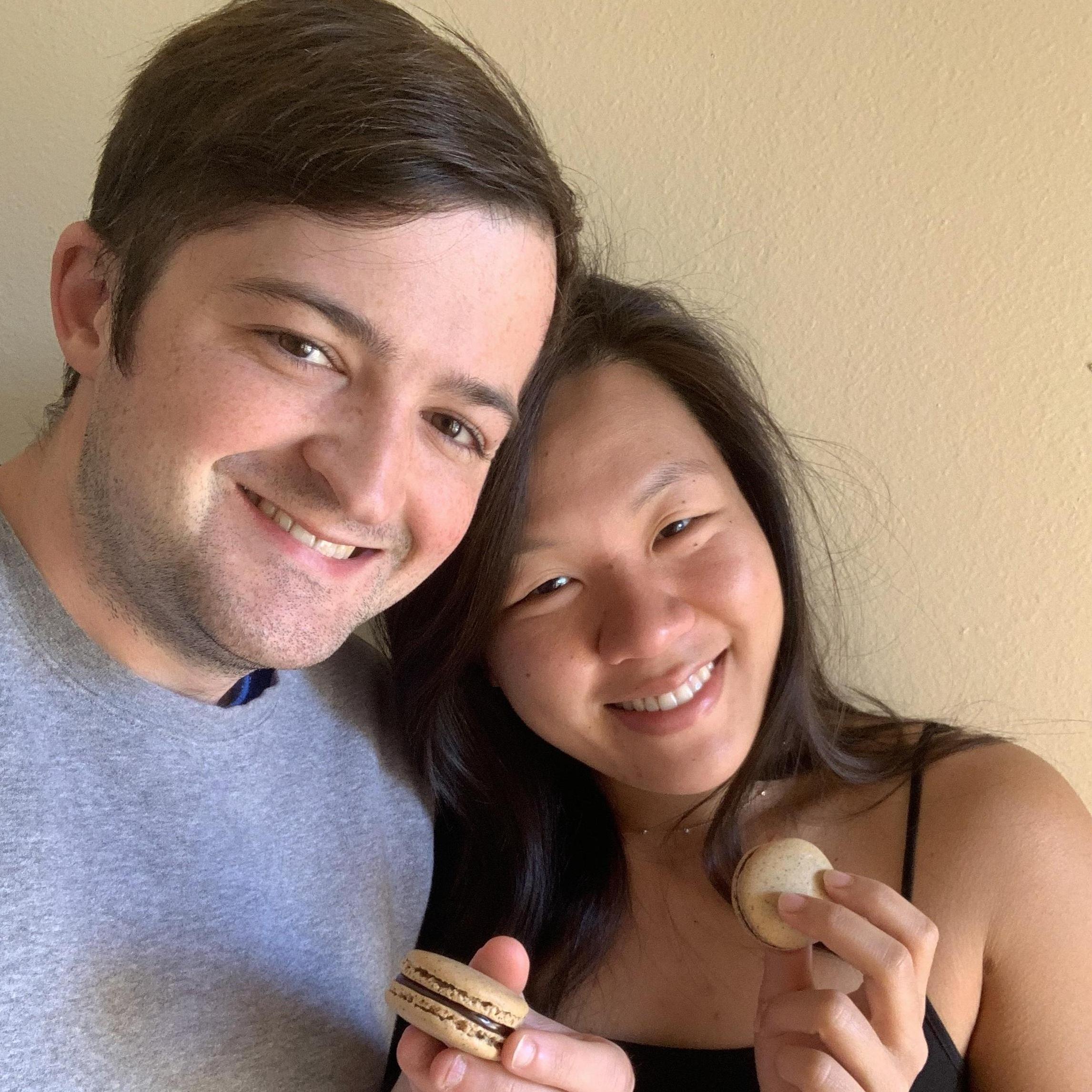 Macarons for breakfast!