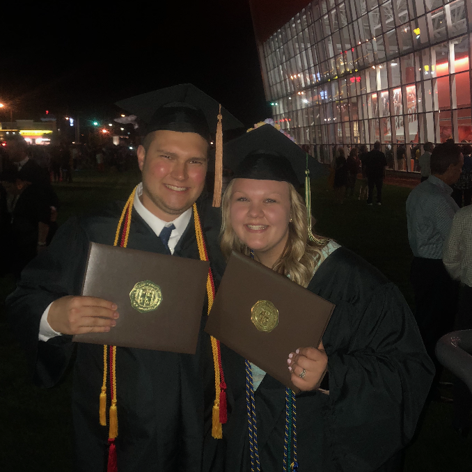 BGSU graduation night!!
