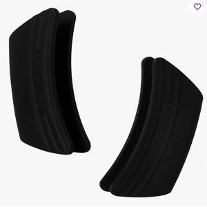Silicone Pot Grips Set (Set of 2) - Black