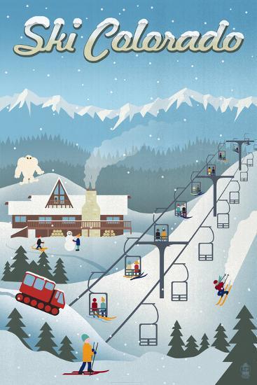Colorado - Retro Ski Resort