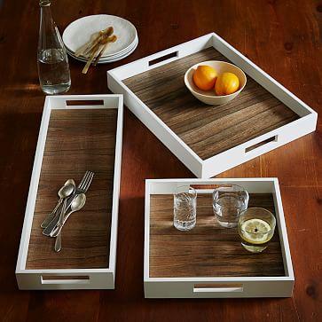 Wood + Lacquer Trays