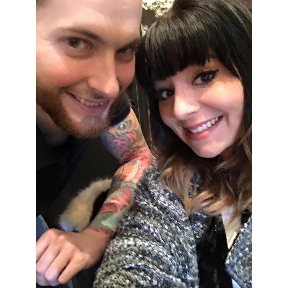 This was our first picture taken together!