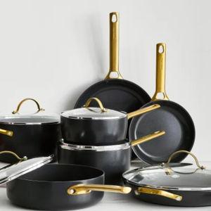 GreenPan 12-piece Cookware Set (Black)