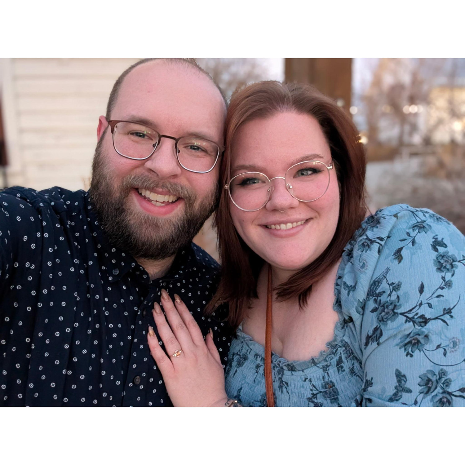 Engagement dinner at Jessup Farms!
