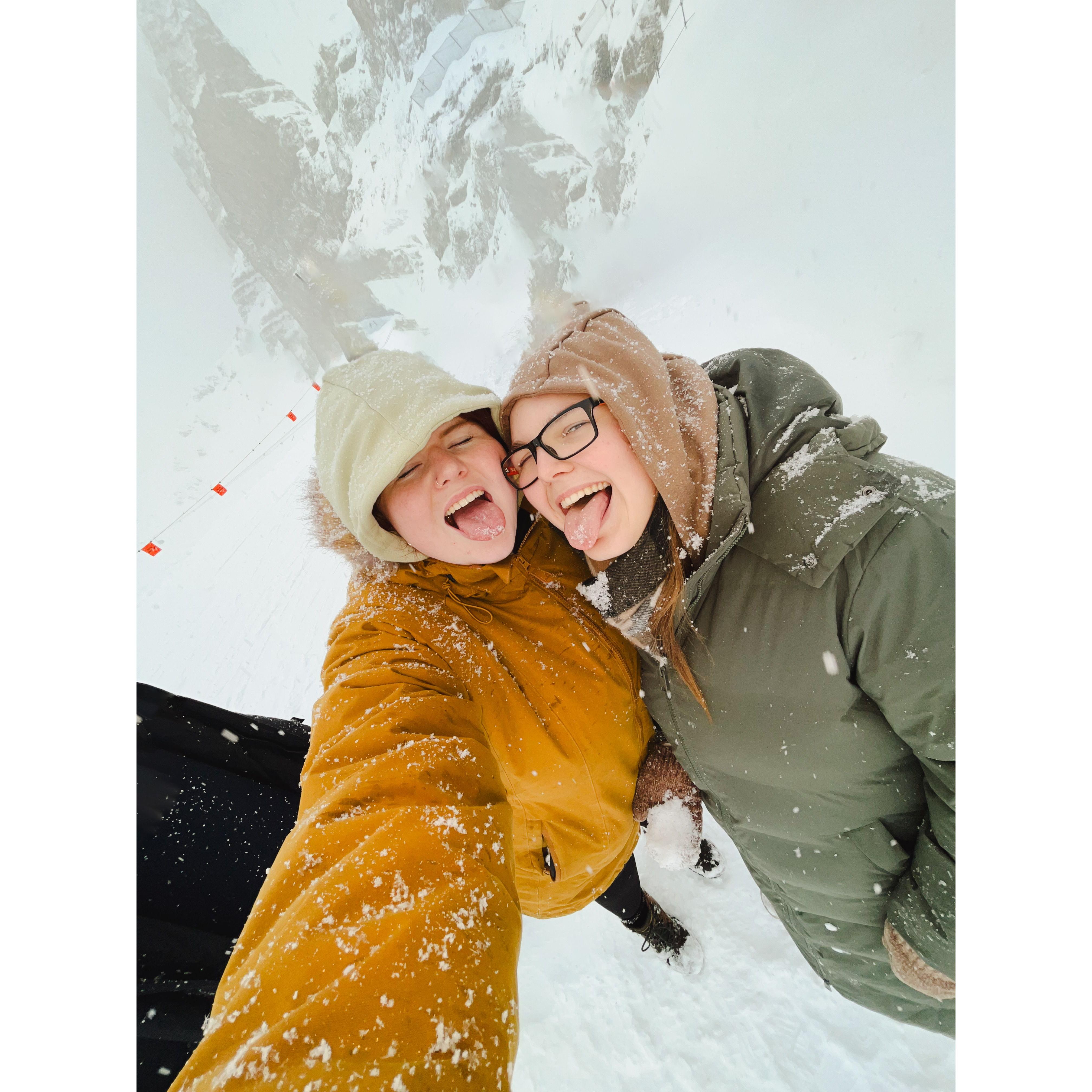 In Switzerland for Beths 20th Birthday!