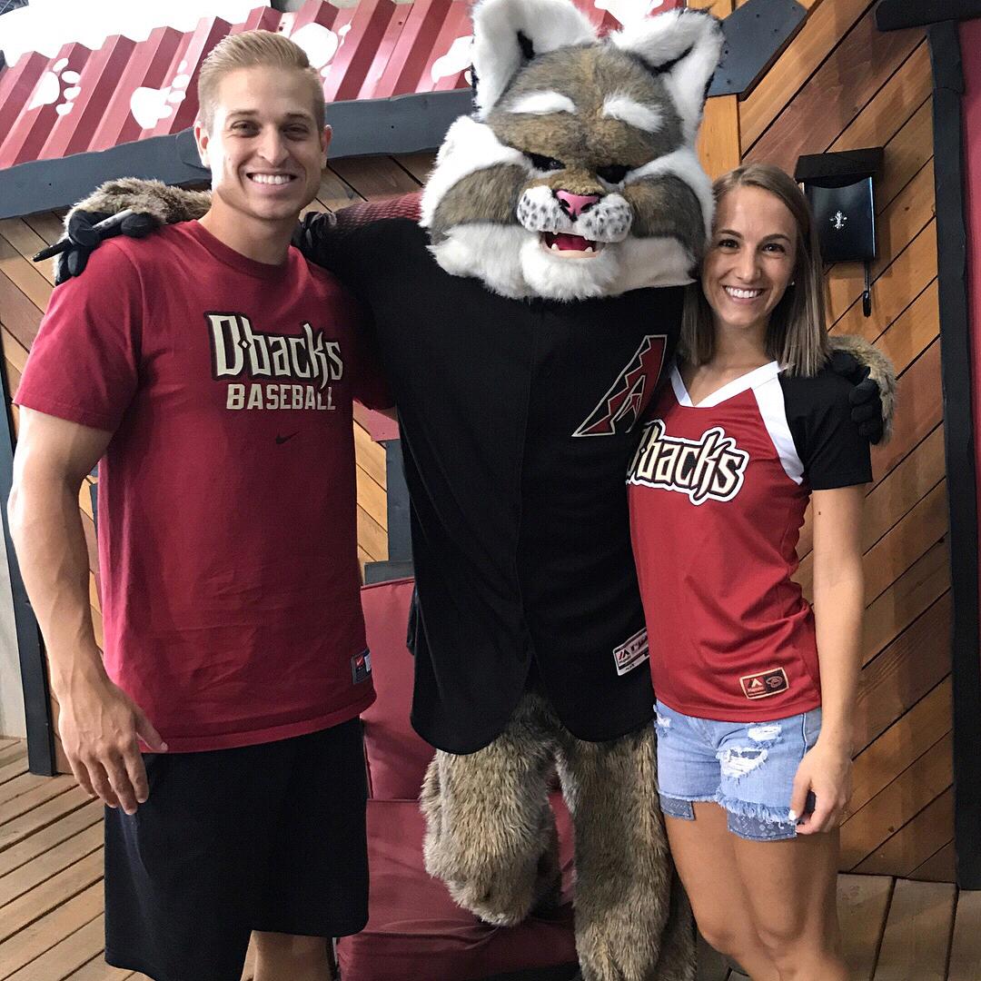 Surprise trip to the D-backs game in Phoenix to celebrate Mitch's 25th Birthday!