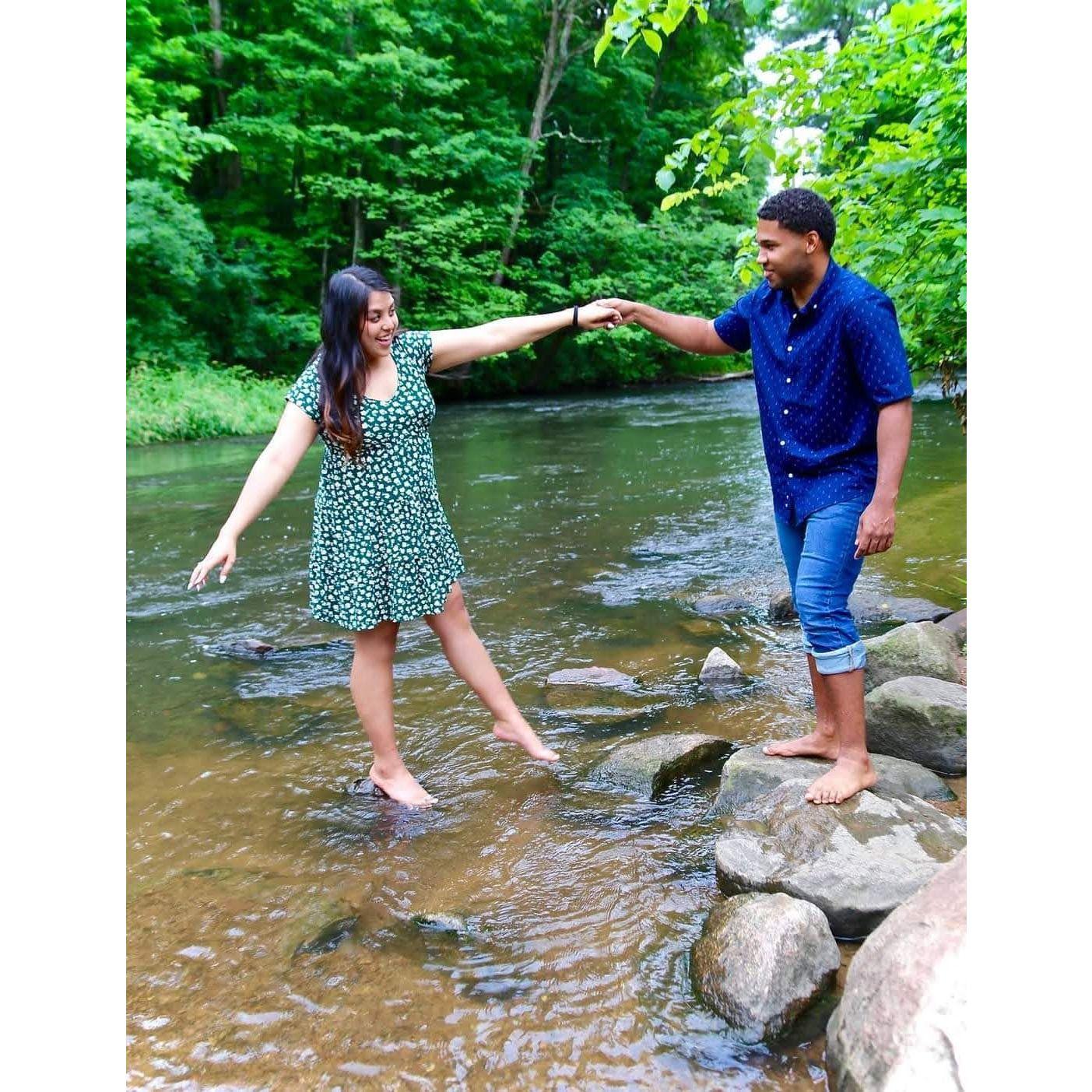 Jordan's aunt took our engagement photos when we visited Wiscoinsin!