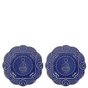 Southern Living Cabbage Topiary Salad Plates, Set of 2
