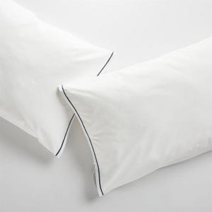 Haven King Blue Percale Pillowcases, Set of 2