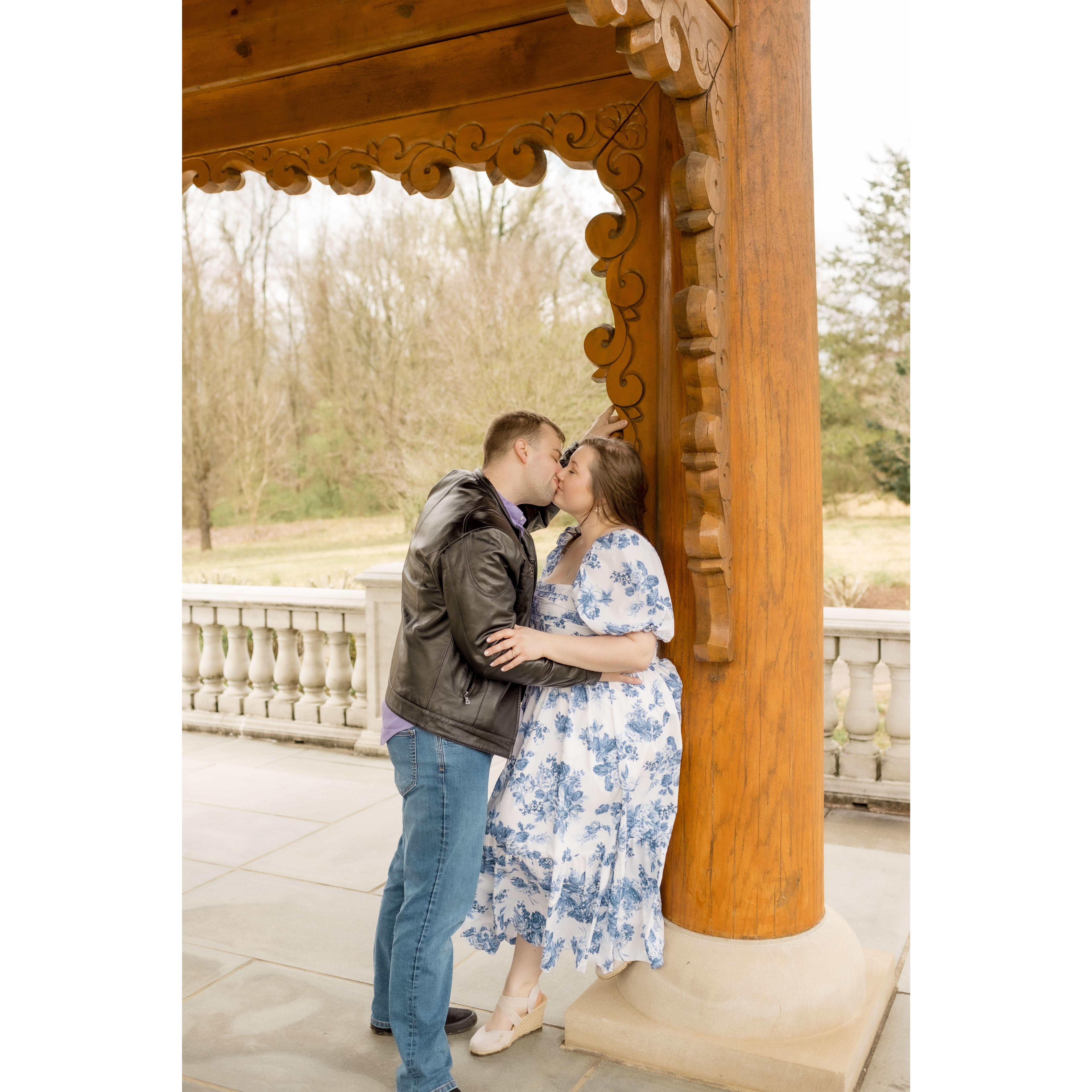 April 2024 - Sarah: The day after the civil ceremony, Rob and I had our engagement shoot