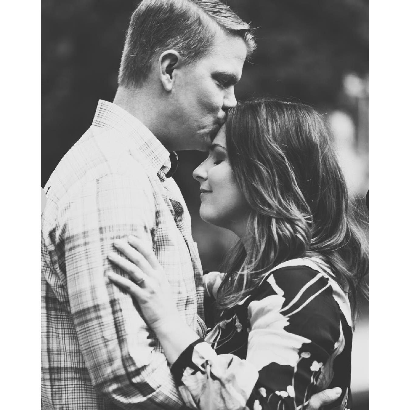 Shortly after popping The Question.
