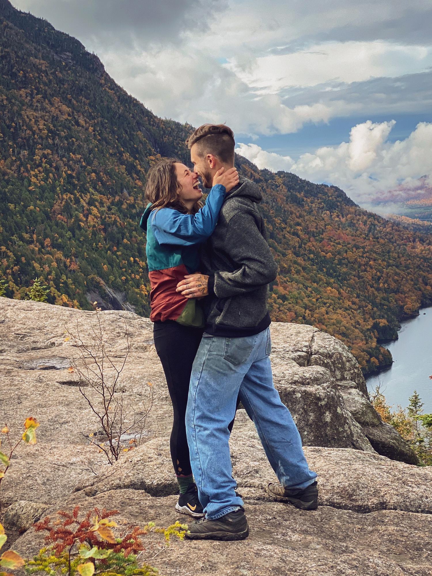 Right after Nick proposed