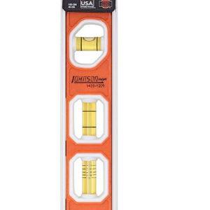 Johnson Level & Tool 1435-1200 Magnetic Torpedo Level, 12", Orange, 1 Level