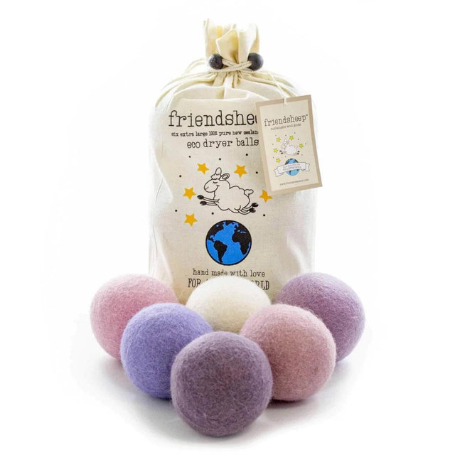 Wool Dryer Ball Bundle - Zero Waste Laundry, Plastic Free