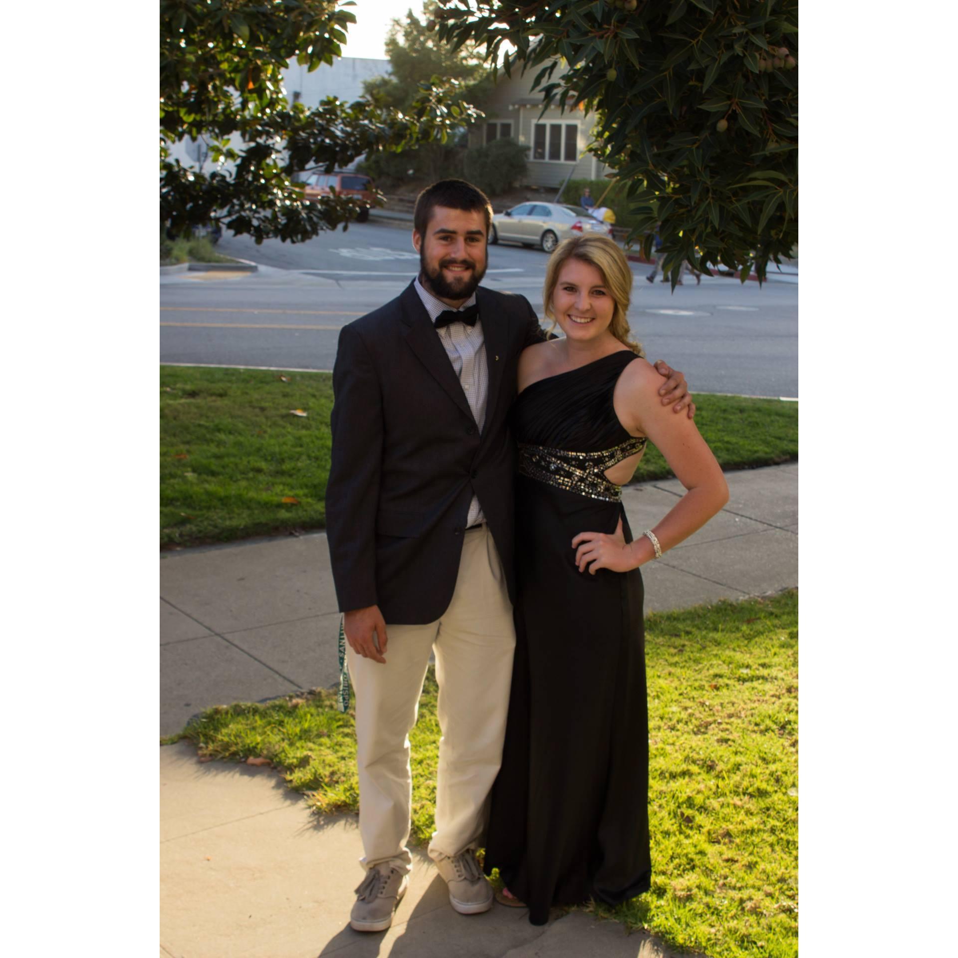 Our first date