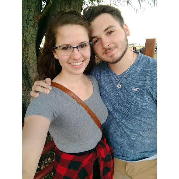 Our first date, October 2017