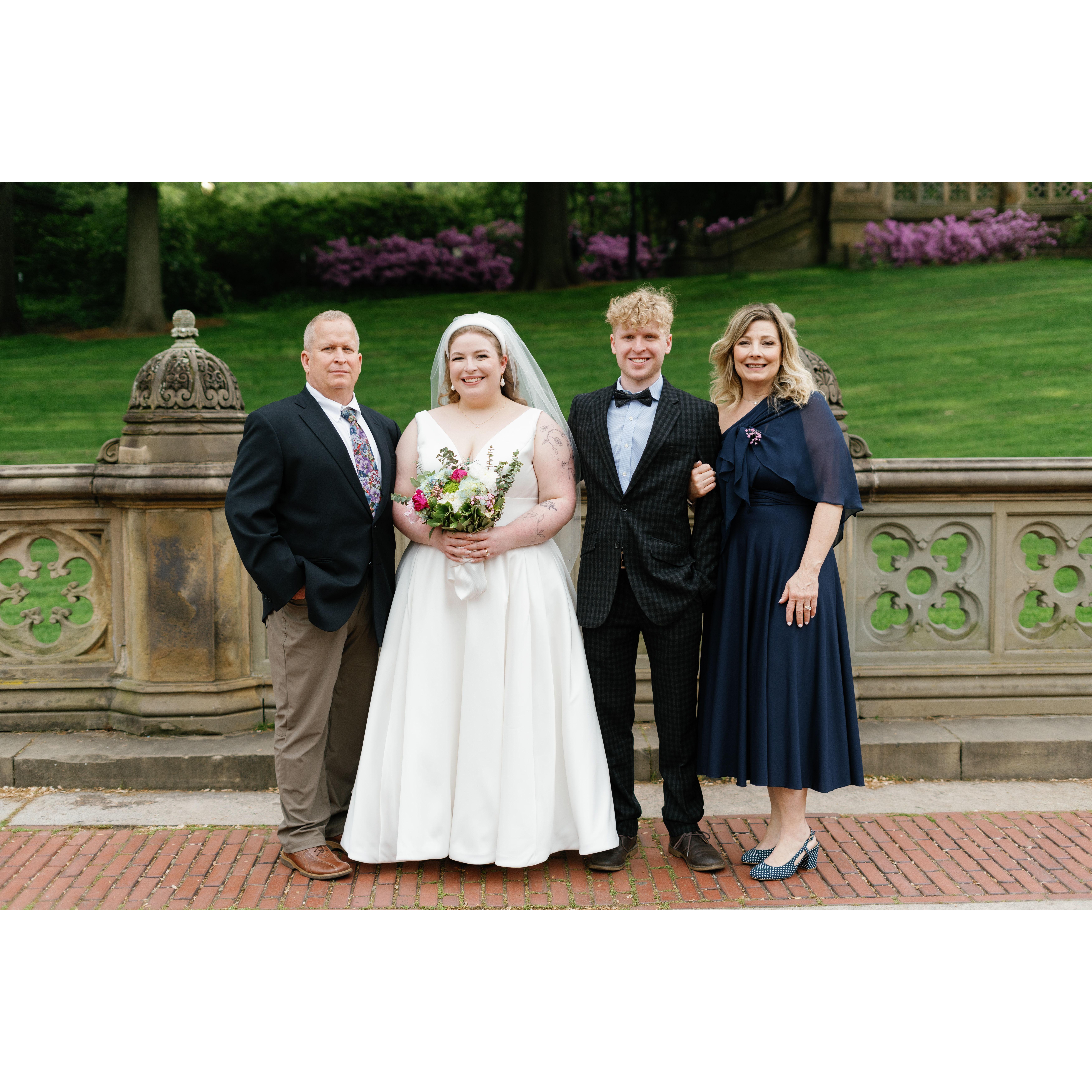 Immediate Family of the Bride
