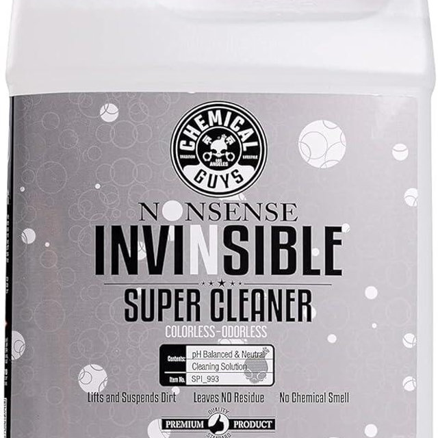 Chemical Guys SPI_993 Nonsense Colorless & Odorless All Surface Cleaner (Works on Vinyl, Rubber, Plastic, Carpet) Safe for Home, Garage, Cars, Trucks, SUVs, Jeeps, & RVs, 128 fl oz (1 Gal) Unscented