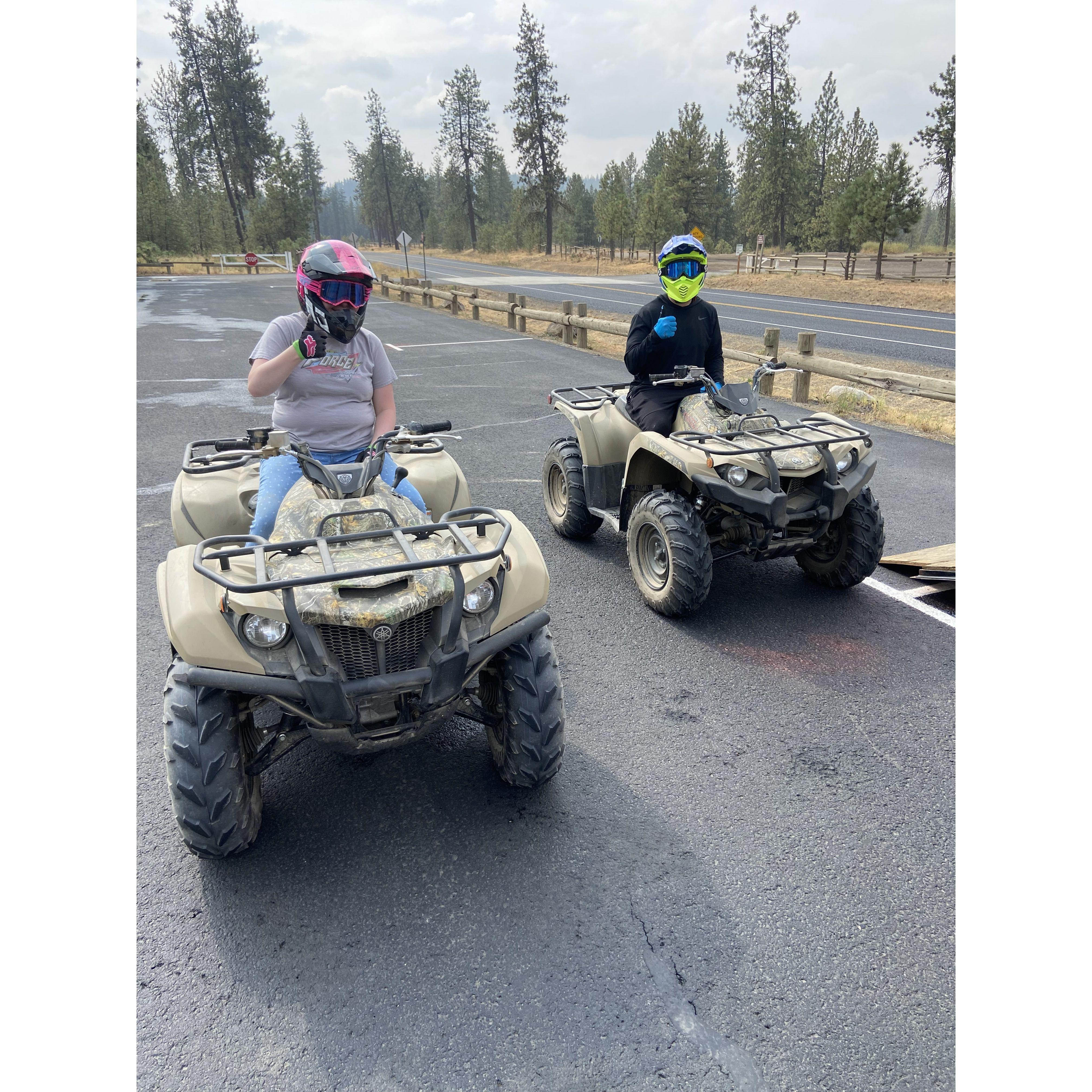 Another summer of riding the quads!