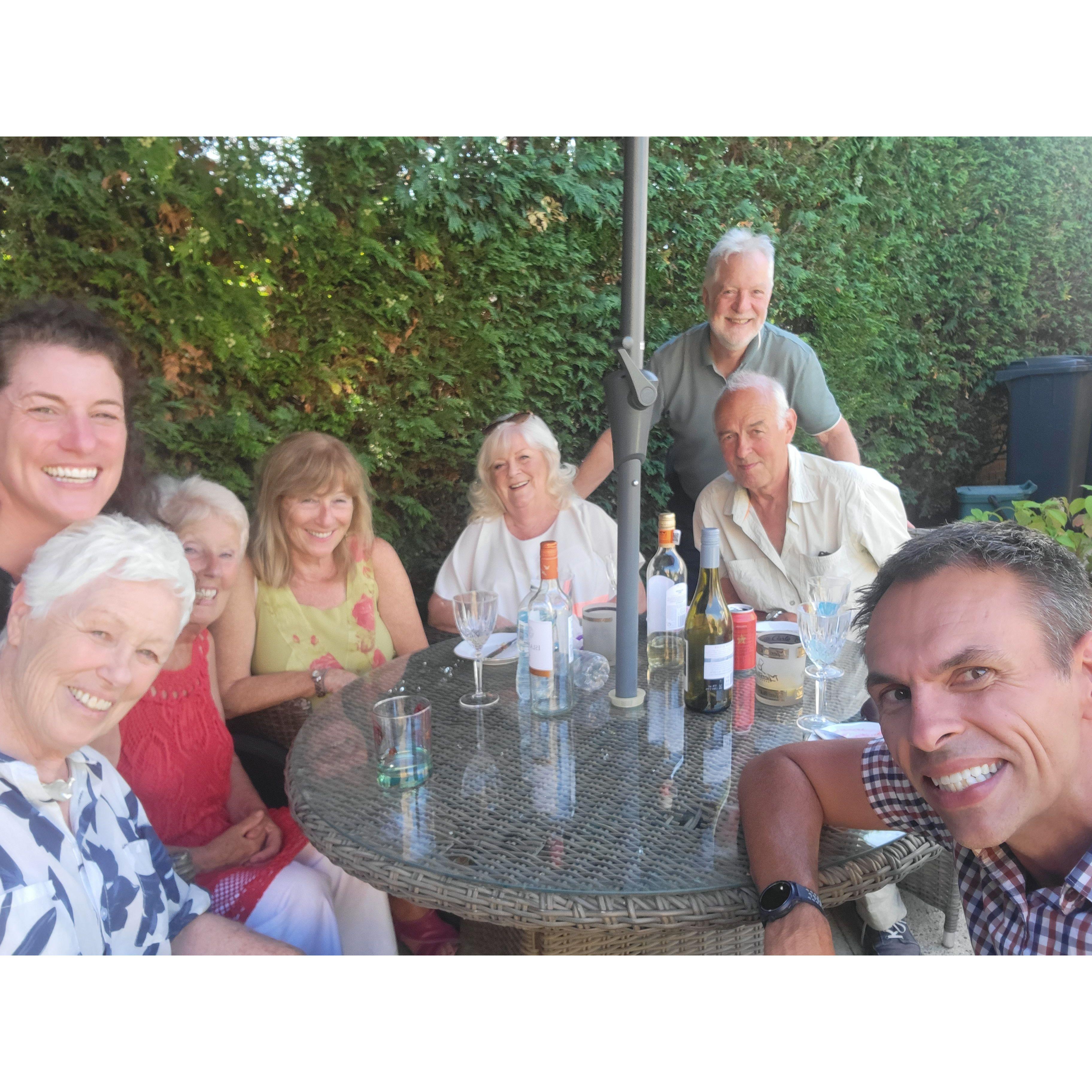 Hang outs with the British fam
