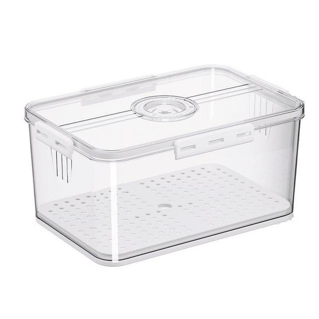 Large Bread Storage Container with Airtight Lid - Bread Box for Kitchen Countertop, Time Recording Bread Keeper for Homemade Bread, Bagel, Cookies, Cupcakes | with Stainless Steel Tongs(White)