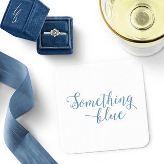 Something Blue Coasters, Set of 10