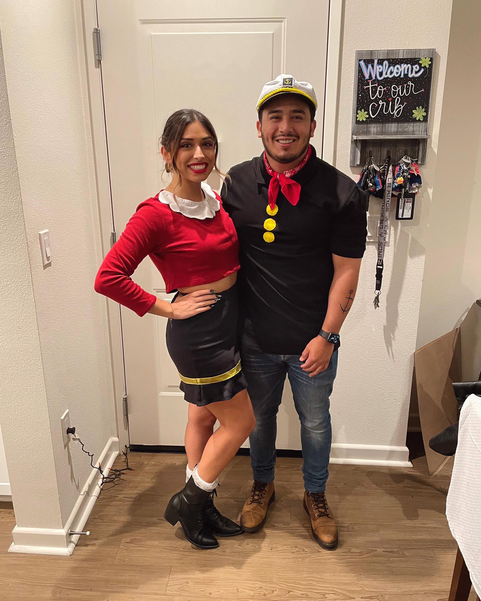 Popeye and Olive Oyl!