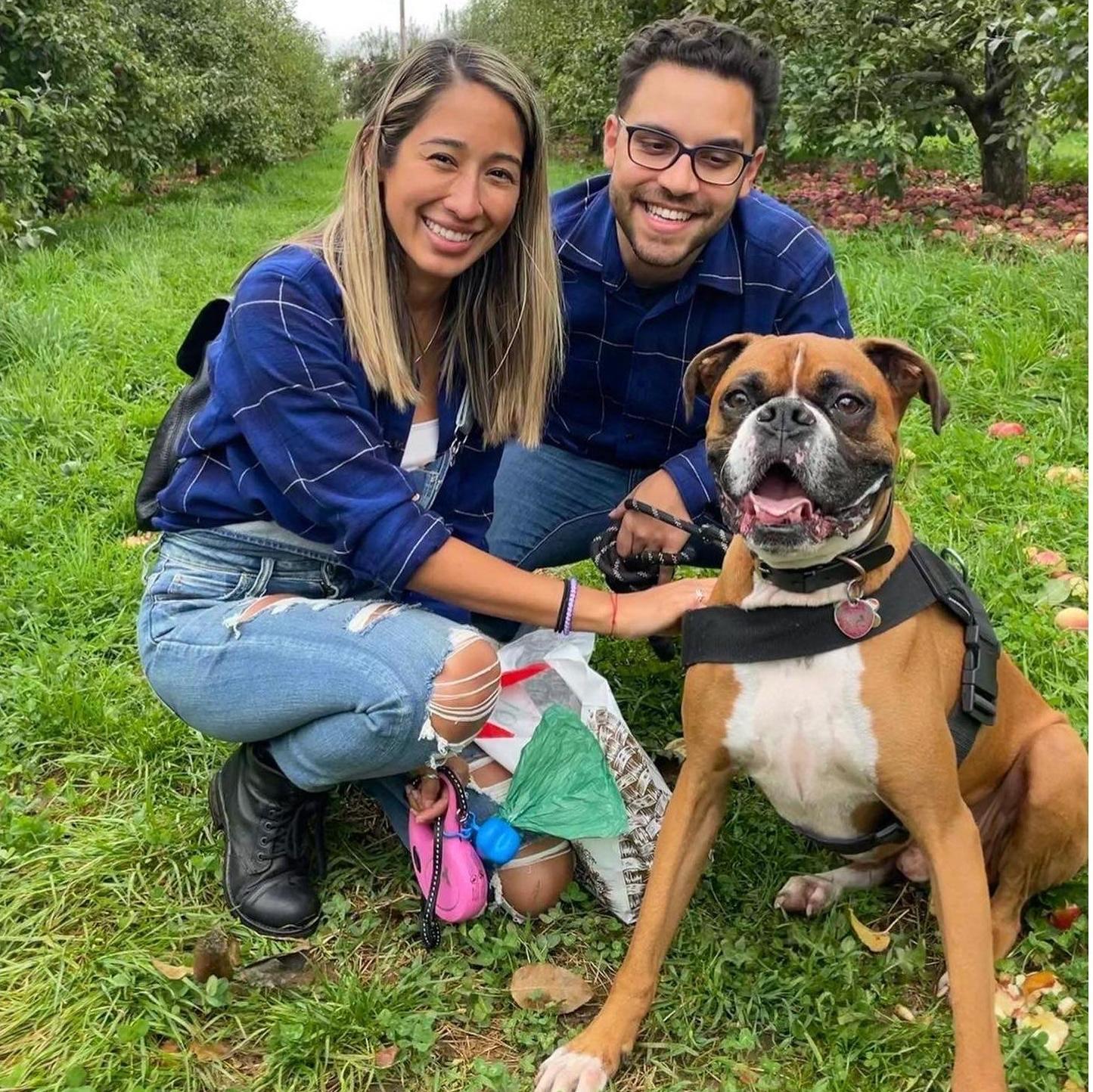 Apple picking with this ball of love, G (Rest in Peace)
