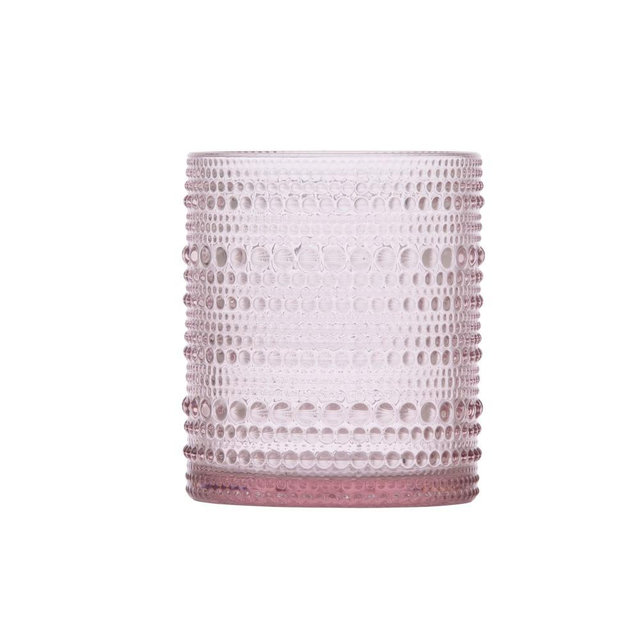 Jupiter Double Old-Fashioned Glasses, Set of 6, Pink