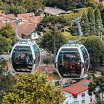 Capivari Park and Village - pedal boat, ferris wheel, cable car to top of Morro do Elefante