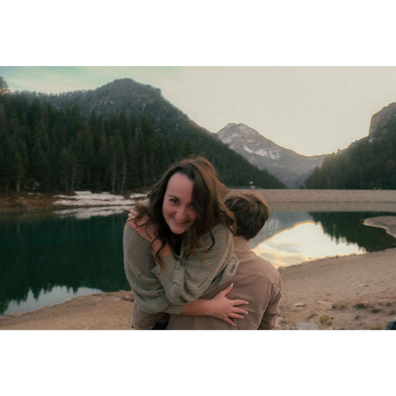 Engagement Pictures at Tibble Fork Reservoir