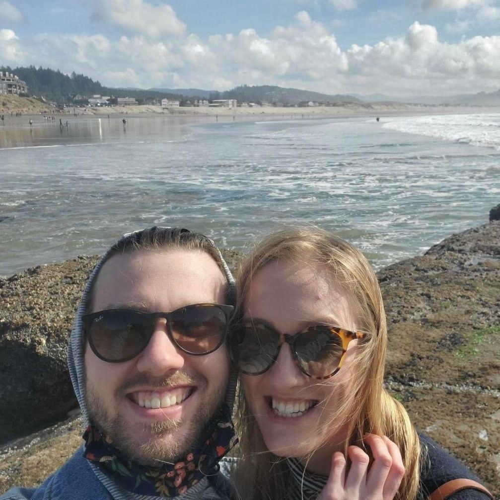 adventures on the coast- little did we know we would be getting married here!