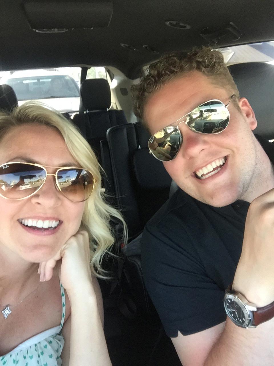 Our FIRST Date!!!  Masters Golf Tournament 2017