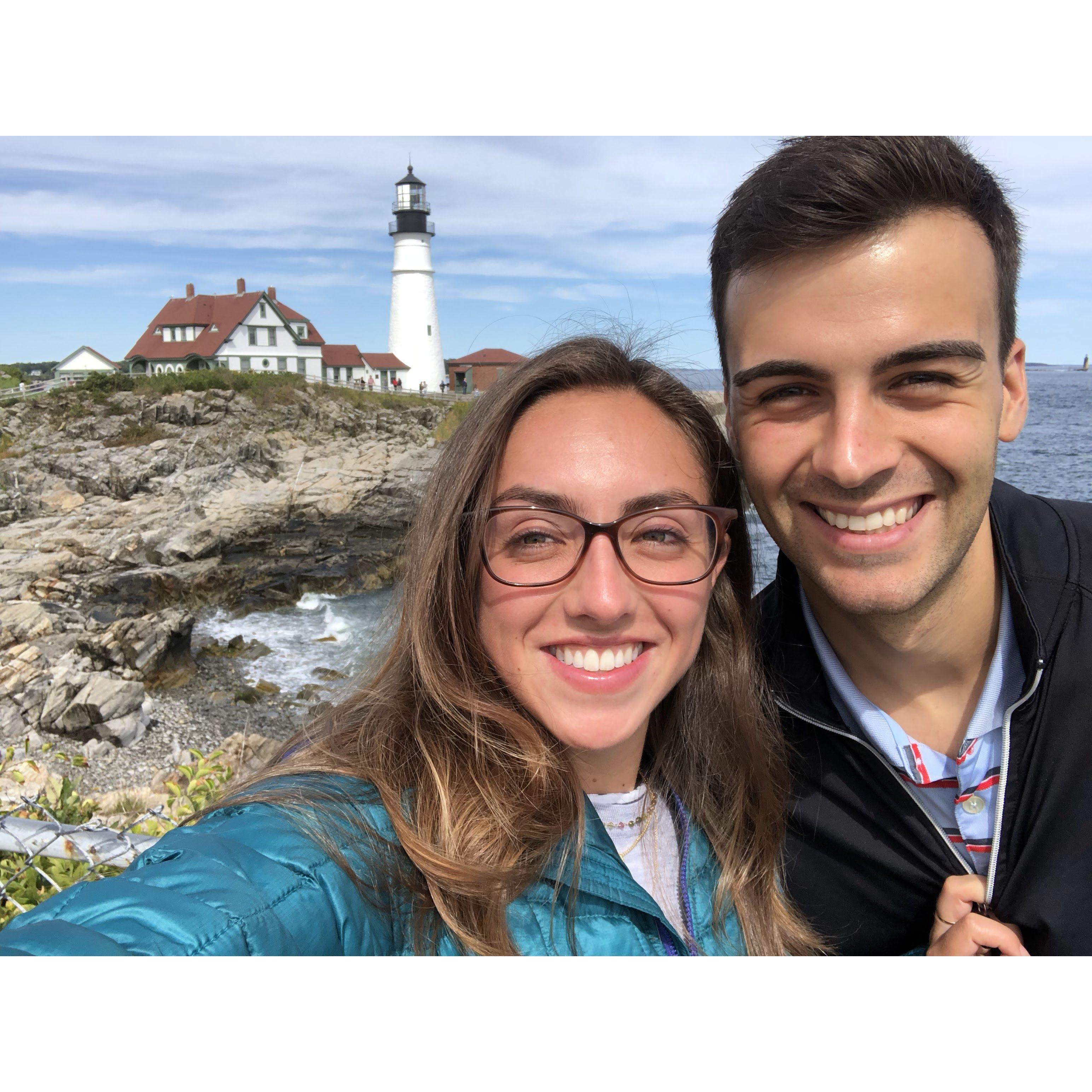 Portland headlight (September 2018)