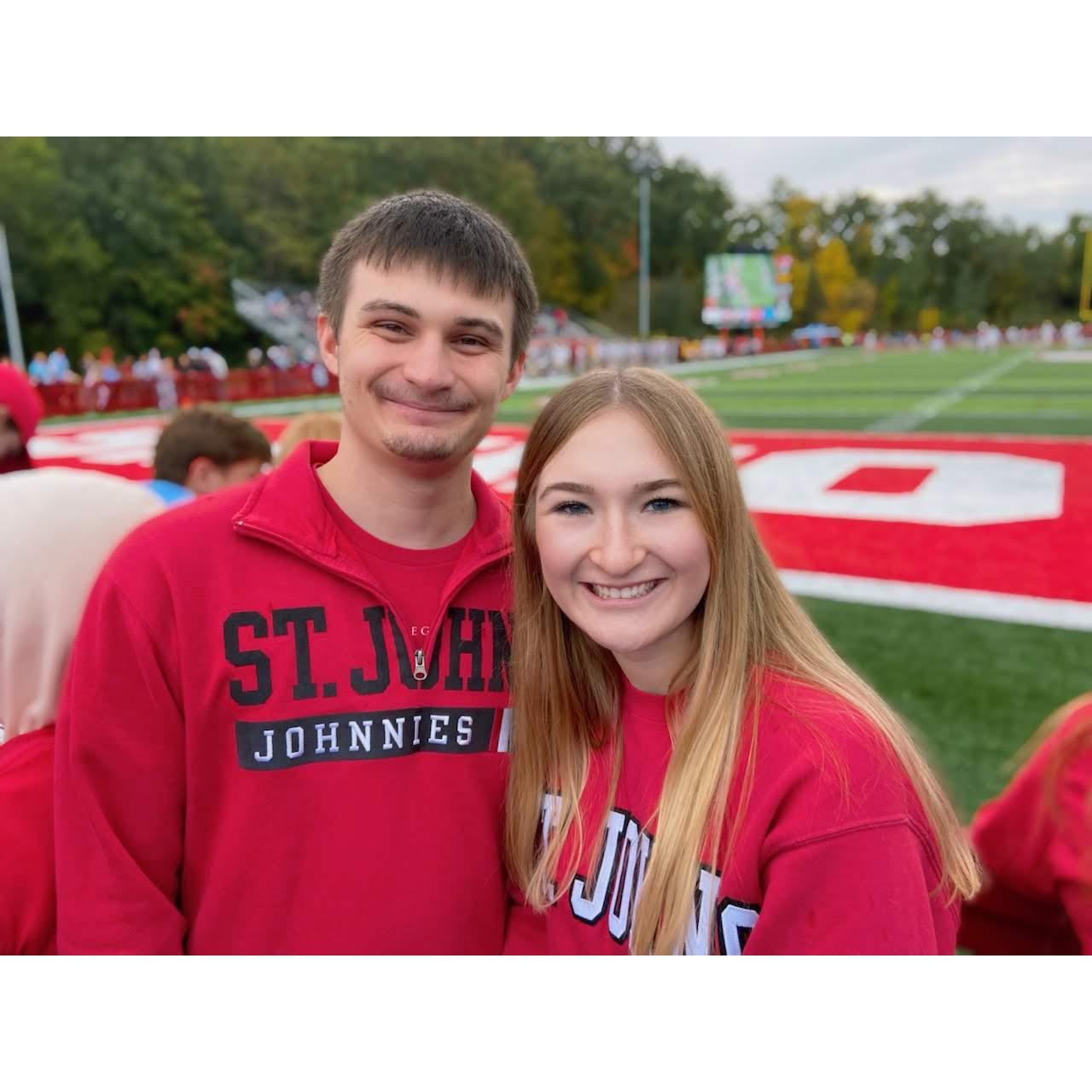 SJU football game ready!