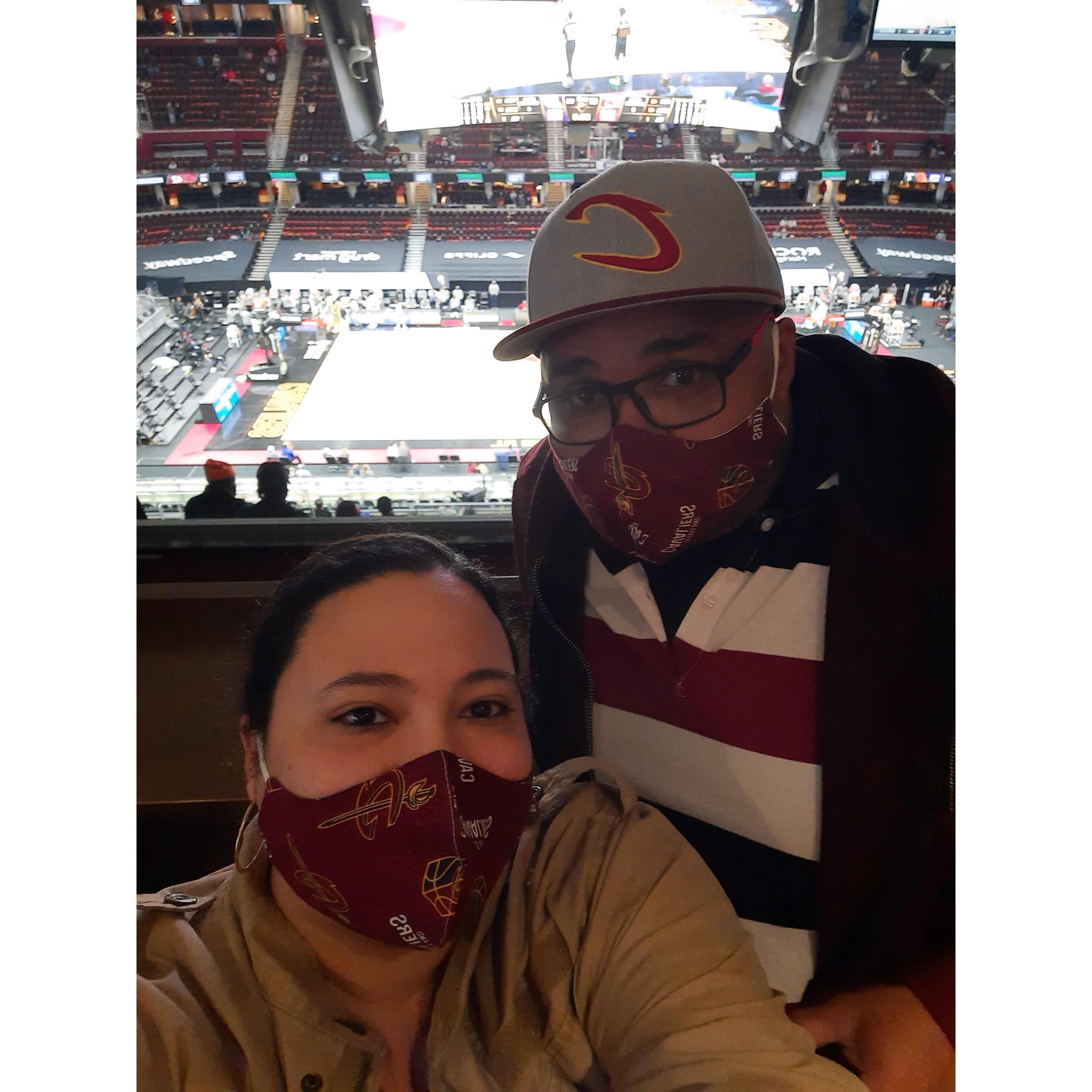 2021 Cavs game #SuiteLife