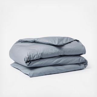300-Thread Count Organic Percale Duvet Cover