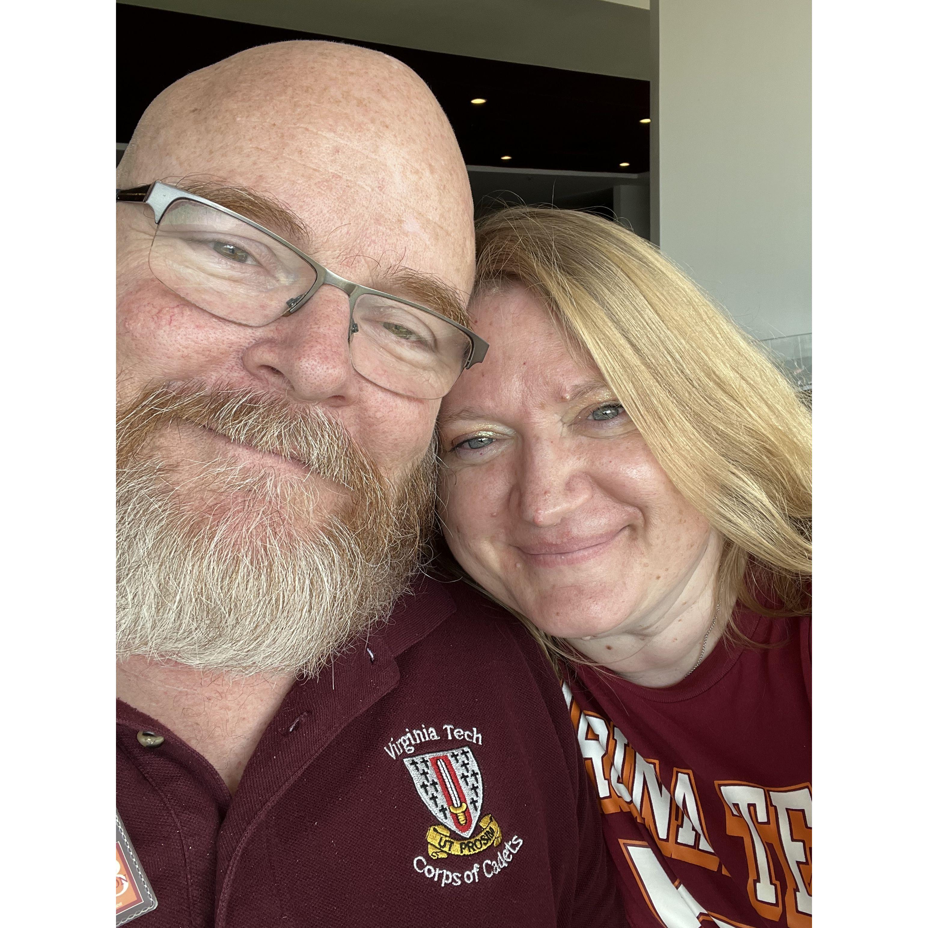 Or first Tech game together