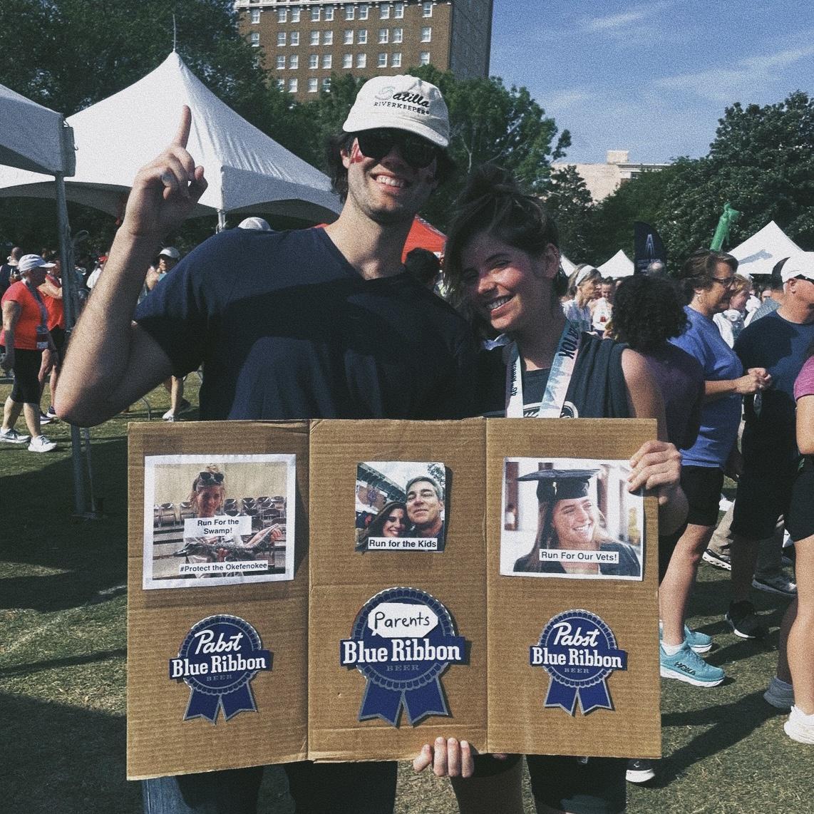 Emma post-Cooper River Bridge Race. ◦Charleston, South Carolina - Apr. 2023◦