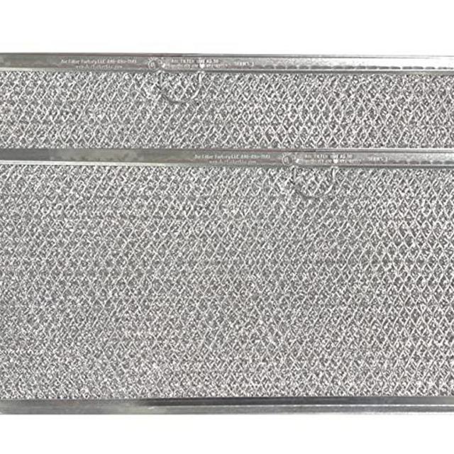 2-Pack Air Filter Factory Replacement For Jenn-Air 71002111 Microwave Oven 12-Layer Aluminum Mesh Grease Filter