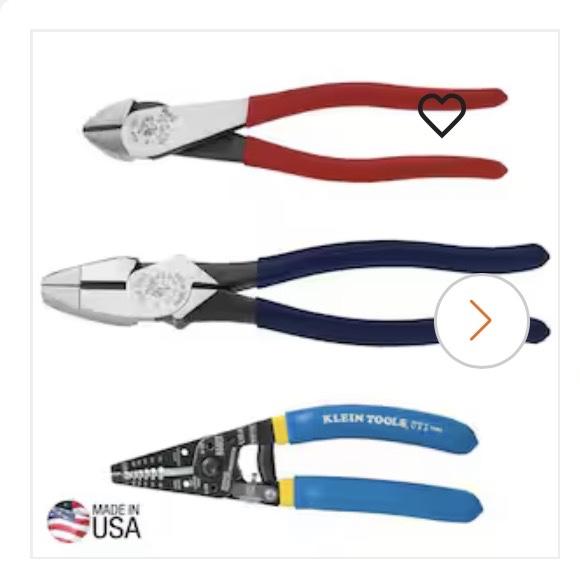 3 piece stripper plier set