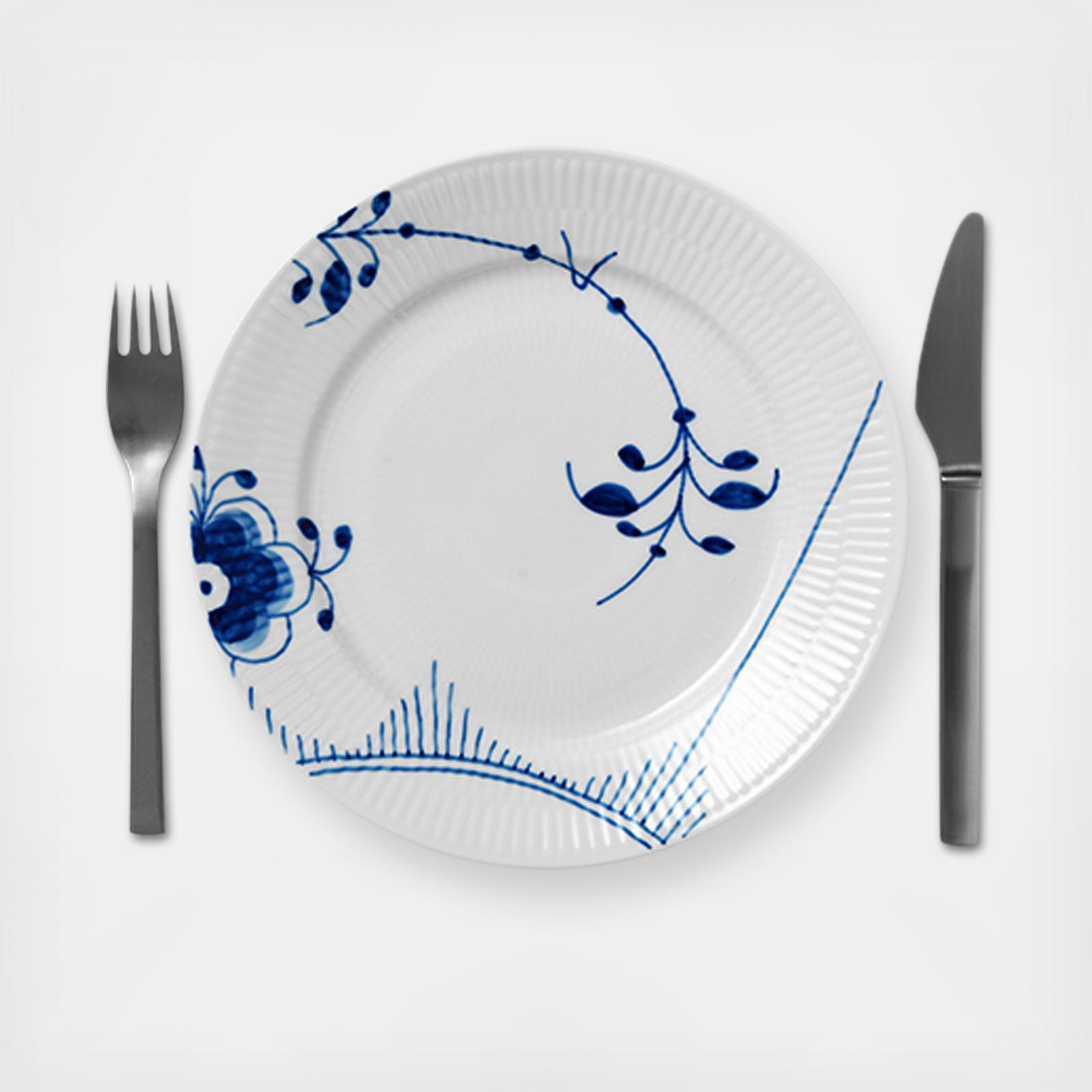 Royal Copenhagen, Blue Fluted Mega Salad Plate | Zola