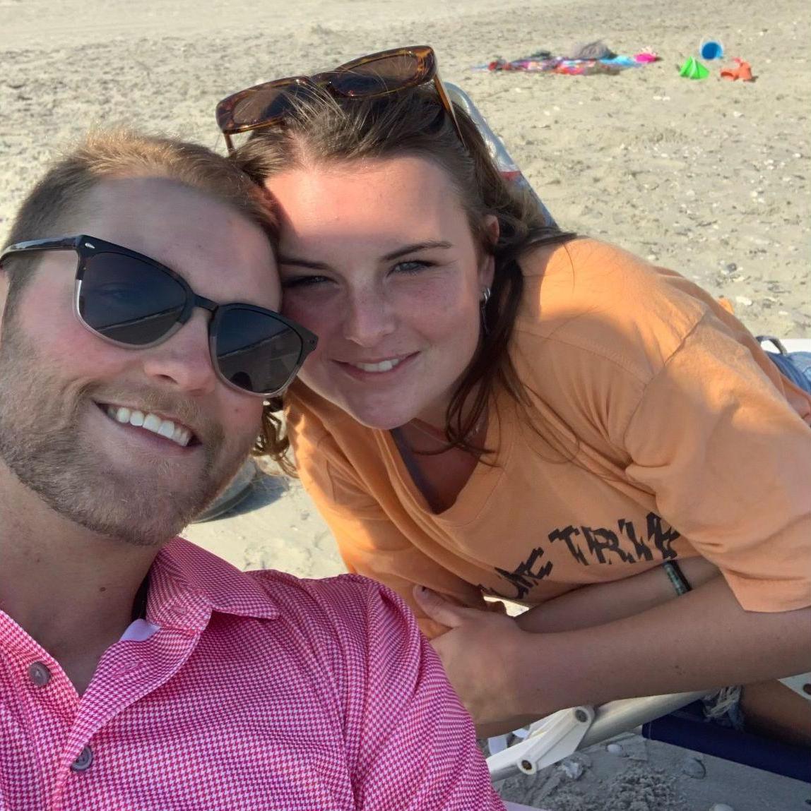 The first of many beach days