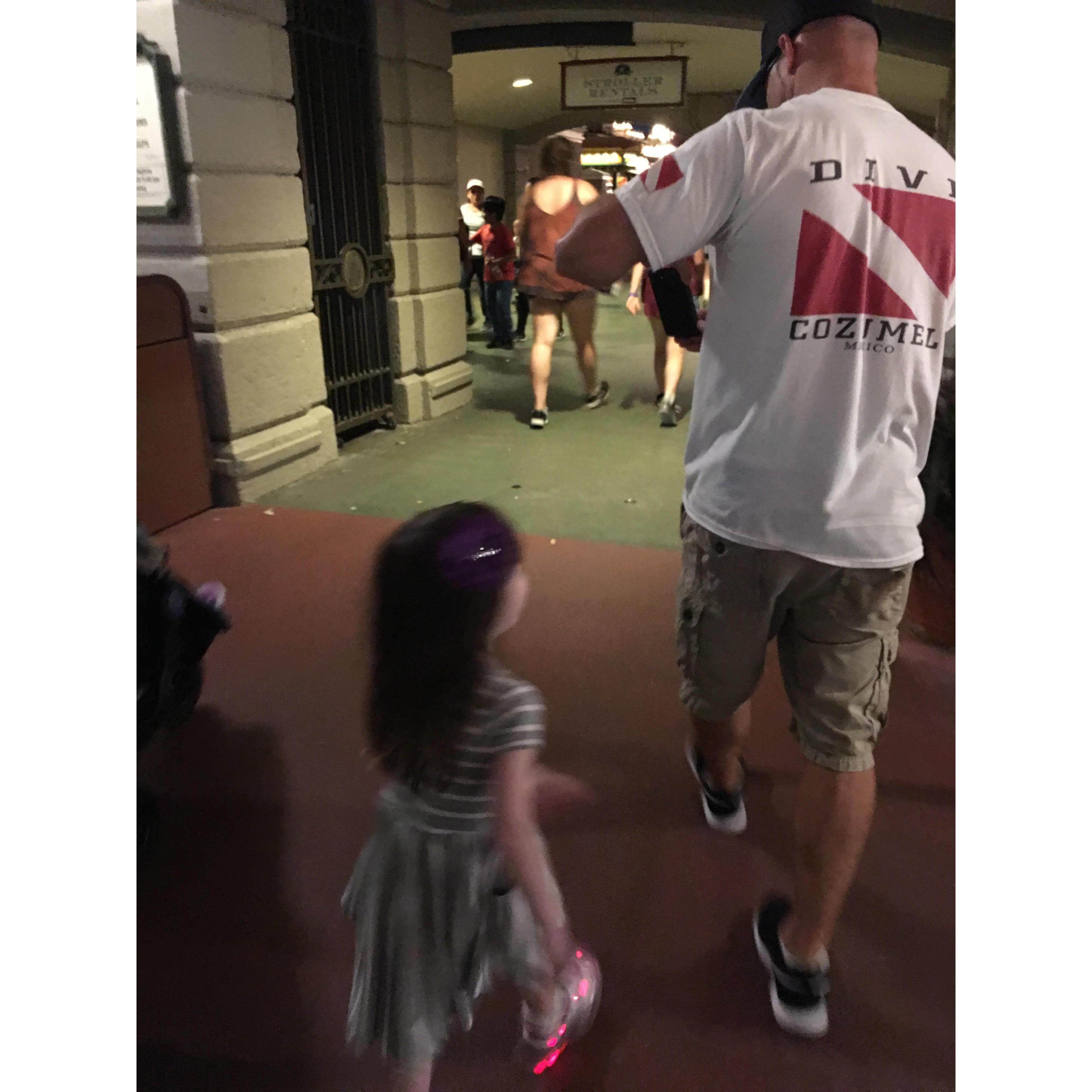 And we are off for Disney round 1, Sept 2017