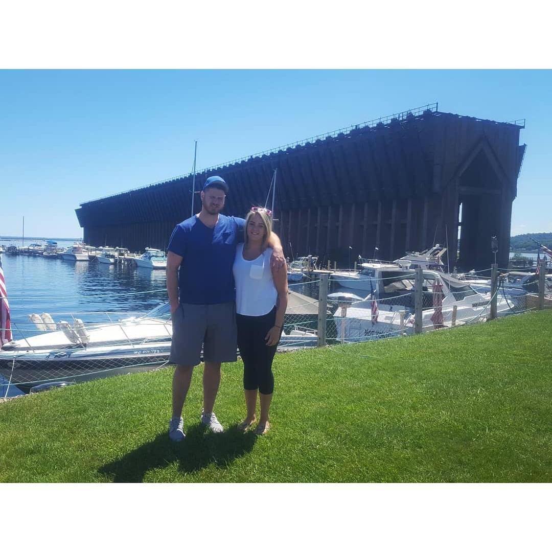It was a beautiful day in Marquette, MI!