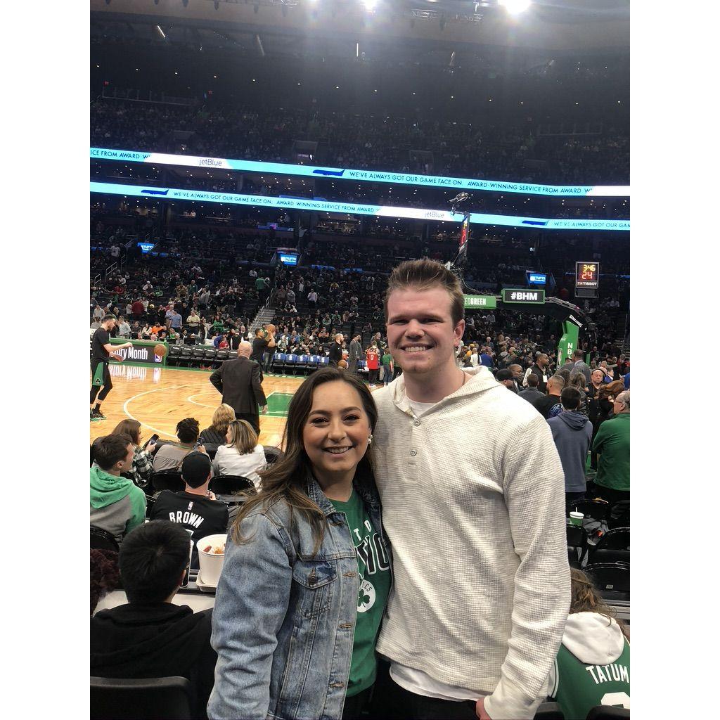 First Celtics Game together